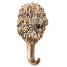 Load image into Gallery viewer, Antique Copper Lion Hook