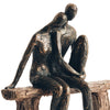 Couple on Bench Sculpture