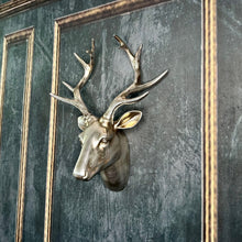 Load image into Gallery viewer, Champagne Stag Head