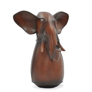 Elephant - Faux Leather Ornament