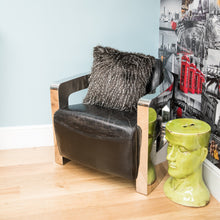 Load image into Gallery viewer, Emu Feather effect Cushion (faux)