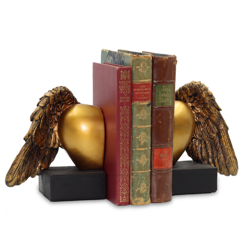Heart Wing Bookends