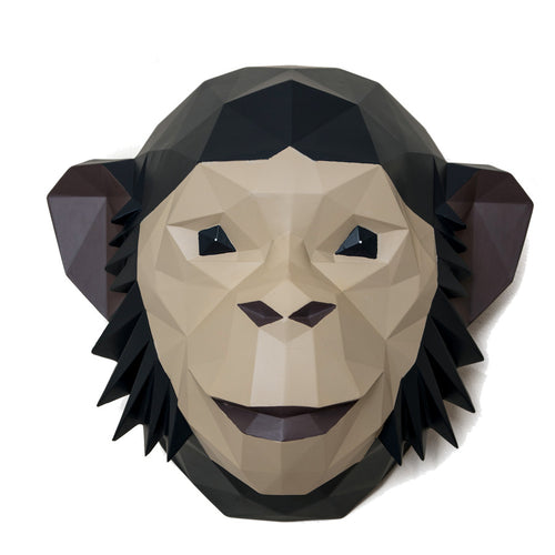 Origami Monkey Head