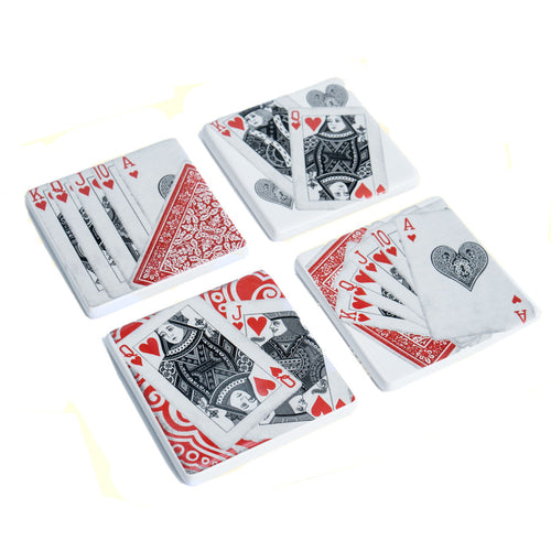 Poker Card Coasters