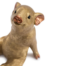 Load image into Gallery viewer, Posh Pets - Gold Pig