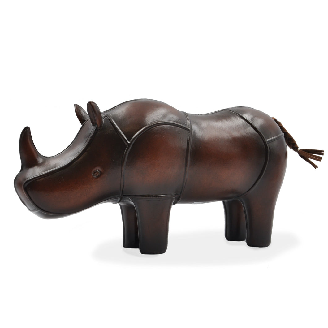 Rhino - Faux Leather Ornament (Large)