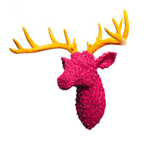 Load image into Gallery viewer, Rose Stags Head