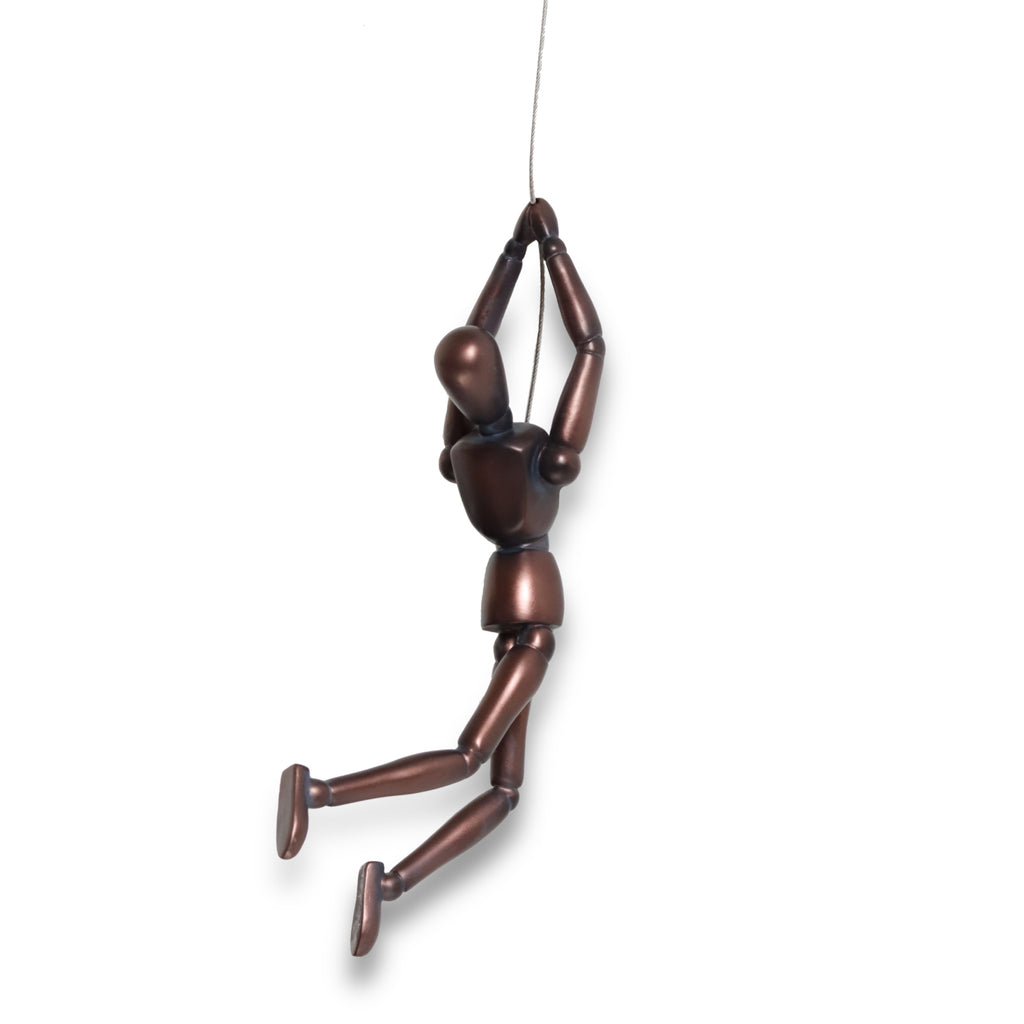 Climbing Men - Rope Climbing Man Ornament