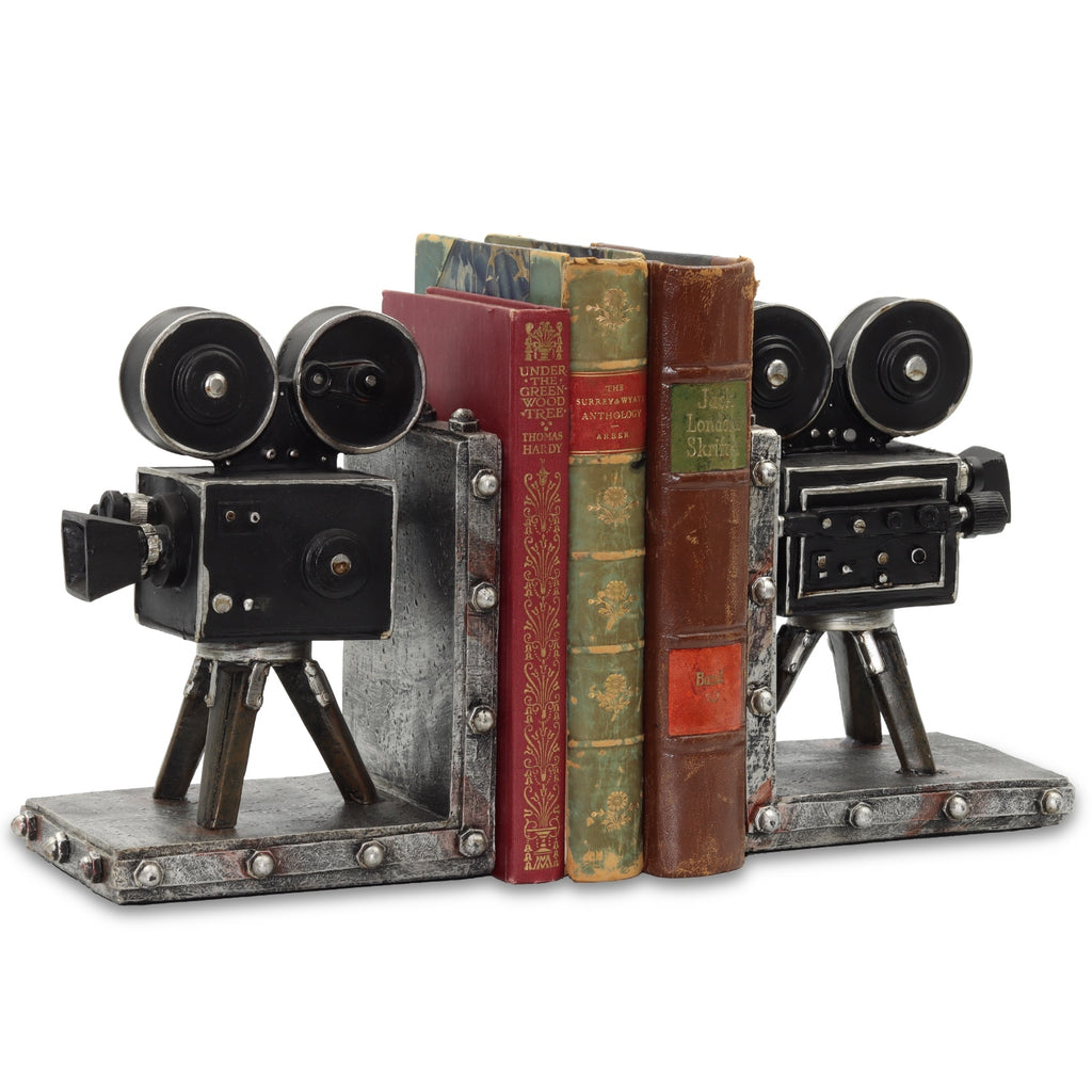 Vintage Camera Bookends Bentley & Bo