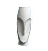 White Faced Vase
