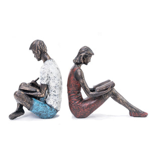 Bookends - Young Couple