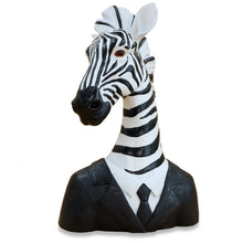 Load image into Gallery viewer, Suited Up! Zebra in a Suit